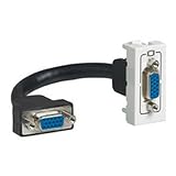 1 módulos Legrand mosaic - Conector mosaic hd15 1 módulo blanco
