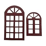 2Psc Window Cutting Dies Door and Window Die Cuts for DIY Scrapbooking Card Making Paper Crafting