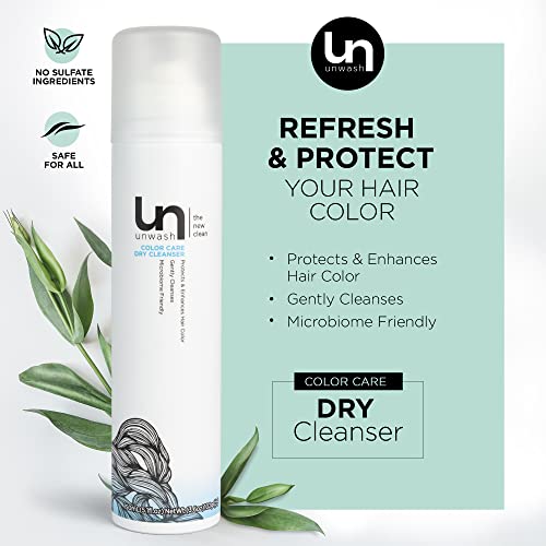 Unwash Dry Cleanser Spray For Hair: Lightweight Residue-Free Dry Shampoo Protects & Refreshes Hair, Non-Drying, Color-Safe Shampoo For Second Day Hair #TOP3