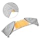 Schulterwärmer für Damen Herren, Thermo Schulterbandage Schulterstütze Elastisch Schulterpolster Schultergelenk Unterstützung, für Winter Warm Plüsch Schulter Bandage (XL)