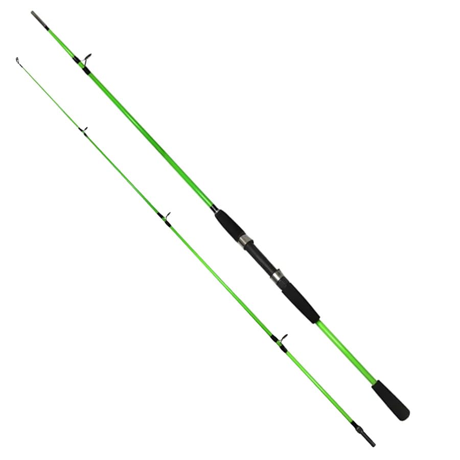 Caña de Pescar Trimax (2,1 MT) | Caña de Pesca telescópica de Dos Secciones Extra Larga 2,1 Metros Fibra de Vidrio
