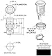 Fosiya 8X Arcade Tasten 30mm HappType Standard Drucktastenschalter mit 20cm Tastenkabel für Arcade Joystick Arcade1up Spielekonsole (Mix Farben)
