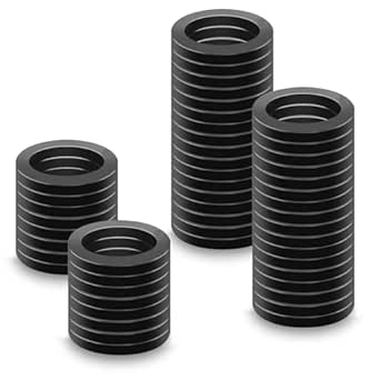 50 Stück 1 Zoll Dichtungen, Gummi Wasserhahn Unterlegscheiben, Dicke 3mm Dichtungsringe, Dichtringe, Flachdichtung Für Dichtung Duschkopf Waschbecken Ablauf Poolpumpe Pool