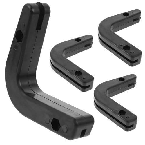 Mipcase 4pcs Gym Dumbbell Equipment Stand Barbell Storage Rack Holder Easy Assembly