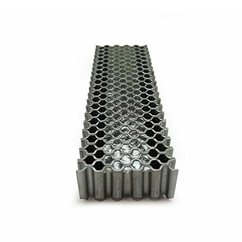 Meite Mc114 25 Gauge 1-Inch Crown 1/4-Inch Long Corrugated W Fastener Staples Or Corrugated Fasteners (1 Small Pack) #TOP20