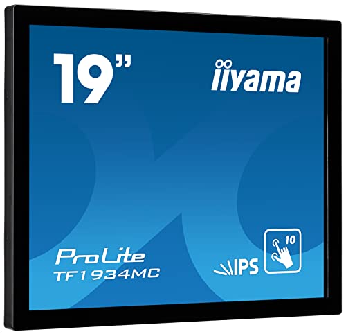 iiyama Prolite TF1934MC-B7X Moniteur à écran Tactile 48,3 cm (19") 1280 x 1024 Pixels Plusieurs Pressions Noir