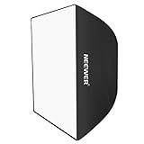 Neewer 24'' X 24''/60cm X 60cm Speedlite, Studio Flash, Speedlight and Umbrella Softbox with Carrying Bag for Portrait or Product Photography