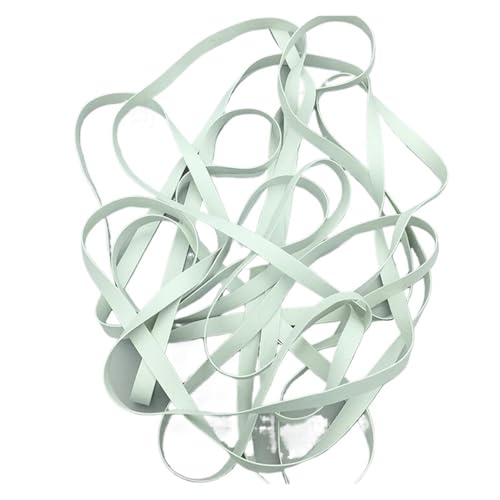 �S���R����������Ɣ����āA White Elastic Bands 20m Length 3-20mm Width 0.5mm Thickness Rubber For DIY Sewing Projects(5mm*20meters)