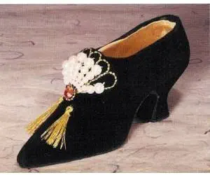 Fete Mini Miniature Shoe - Pearls and Posh Shoe