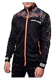 Veste de Jogging Motif Palmier et Broderie Logo Noir S