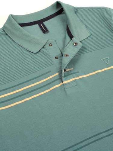 Image of Thomas Scott Men's Regular Fit Half Sleeve Polo Collar T-Shirt