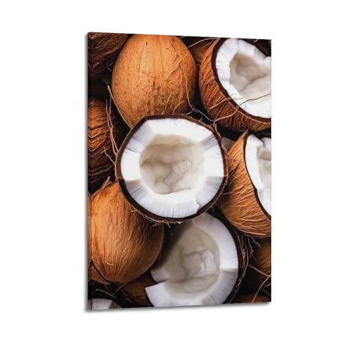 Poster suspendu ZHOUKEG 50x75 cm pour embellir un mur blanc facilement