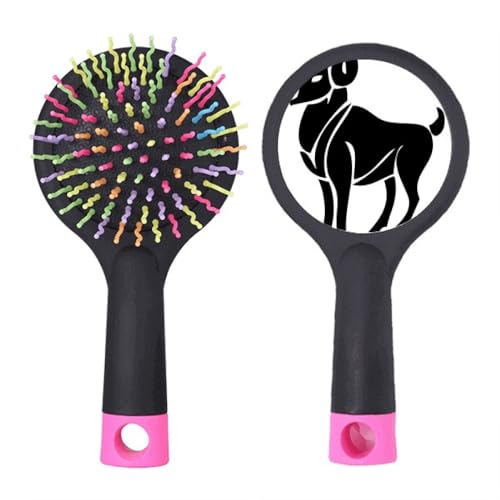 Brosse à cheveux Bélier démêlante anti-nœuds avec coussin souple