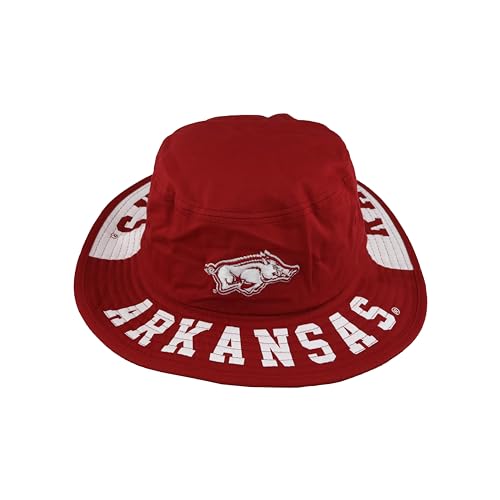 Arkansas Razorbacks NCAA Officially Licensed Bucket Hat Trainer Odessa