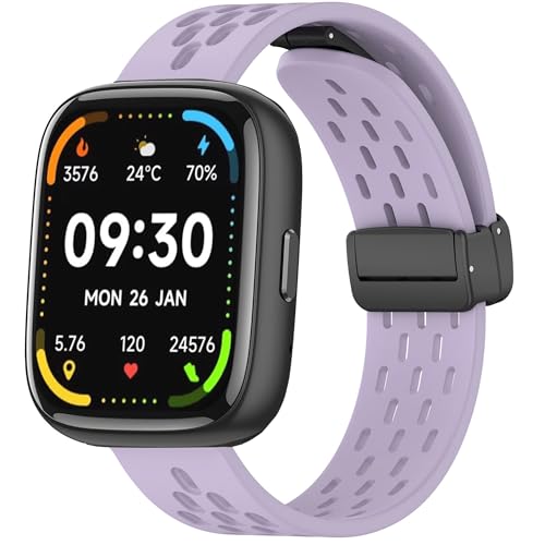 Correa deportiva silicona magnética 22mm para smartwatch miniatura 1