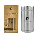🌳 100% QUALITÄT - Alpin Loacker steht für langlebige und qualitative Produkte. Unser Thermobehälter wird mit höchster Sorgfalt gefertigt. Lassen auch Sie sich von der Qualität begeistern!