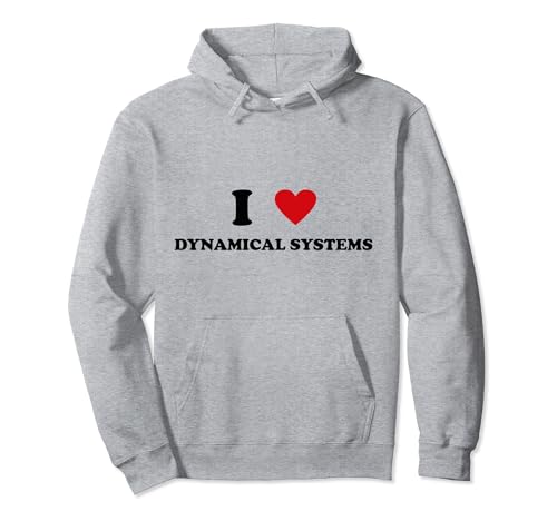 I Heart Math Teacher - Divertente I Love Dynamical Systems Felpa con Cappuccio