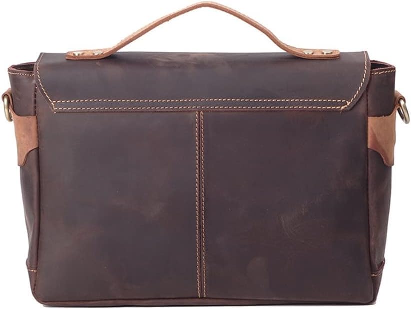お年玉セール特価 Ykbtp レトロなメンズハンドバッグショルダーメッセンジャーバッグ大容量コントラストカラービジネスメンズバッグ 21 30 11cm Size A Color トートバッグ celldistribuidora Com Br
