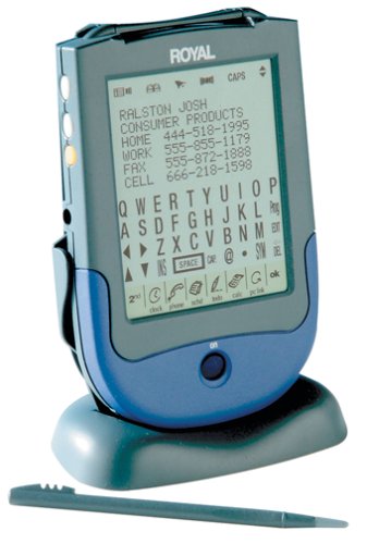 Royal Excelsior 384kb Memory Touch sreeen Organizer, 6-line Backlit Display, PC sync Software