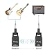 Muslady Transmisor y Receptor Sistema de Guitarra Inalámbrica 2.4GHz Batería de Litio...