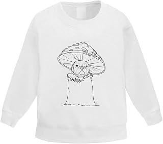 Azeeda 'Toadstool Dog' Kid's Sweatshirt/Jumper (3-4 Years) (KW00107239)