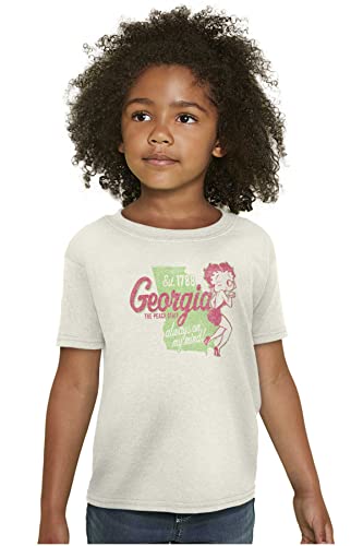 Brisco Brands Wyoming WY Hiking Mountains Smurfs Crewneck T Shirts Boy Girl4