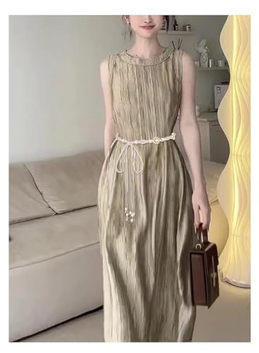 Kokoma Boho Braided Waist Chain Belt Shell Flower Woven Belts with Tassels Bohemian Waist Rope Belt for Dress Jeans for Women2