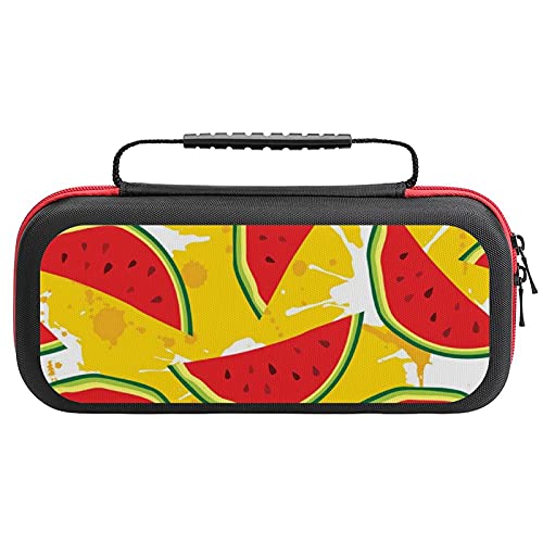 Watermelons Fruit Juice Travel Carrying Case Game Bag For Nintendo Switch Console Accessories Holds 20 Game Card Bag #TOP5