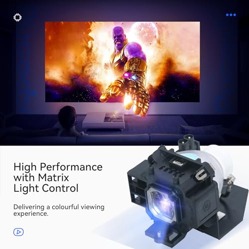 Lámpara para proyector NP07LP Pugody de 200W miniatura 4