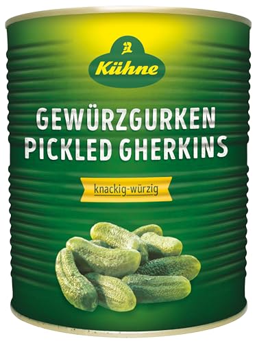 Kühne Gewürzgurken Auslese, 55/60, Dose, 1er Pack (1 x 5.6 kg)