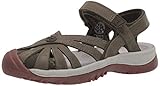 KEEN Women's Rose Sandal Leather, Green, 5.5