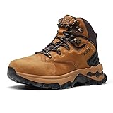 NORTIV8 Herren Trekkingschuhe Wanderschuhe Outdoorschuhe Wanderstiefel Wasserdicht Hiking Boots Kletterschuhe Bergsteigen Klettern Wandern Schuhe Khaki SNHB225M-E Größe 47 (EUR)