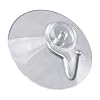 DIYexpert 10 x zuighaken Ø 60 mm – als wandhaak hanger met zuignap en metalen haken – ideaal voor badkamer keuken – op…