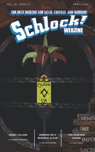 Cover of Schlock! Webzine, April 2022
