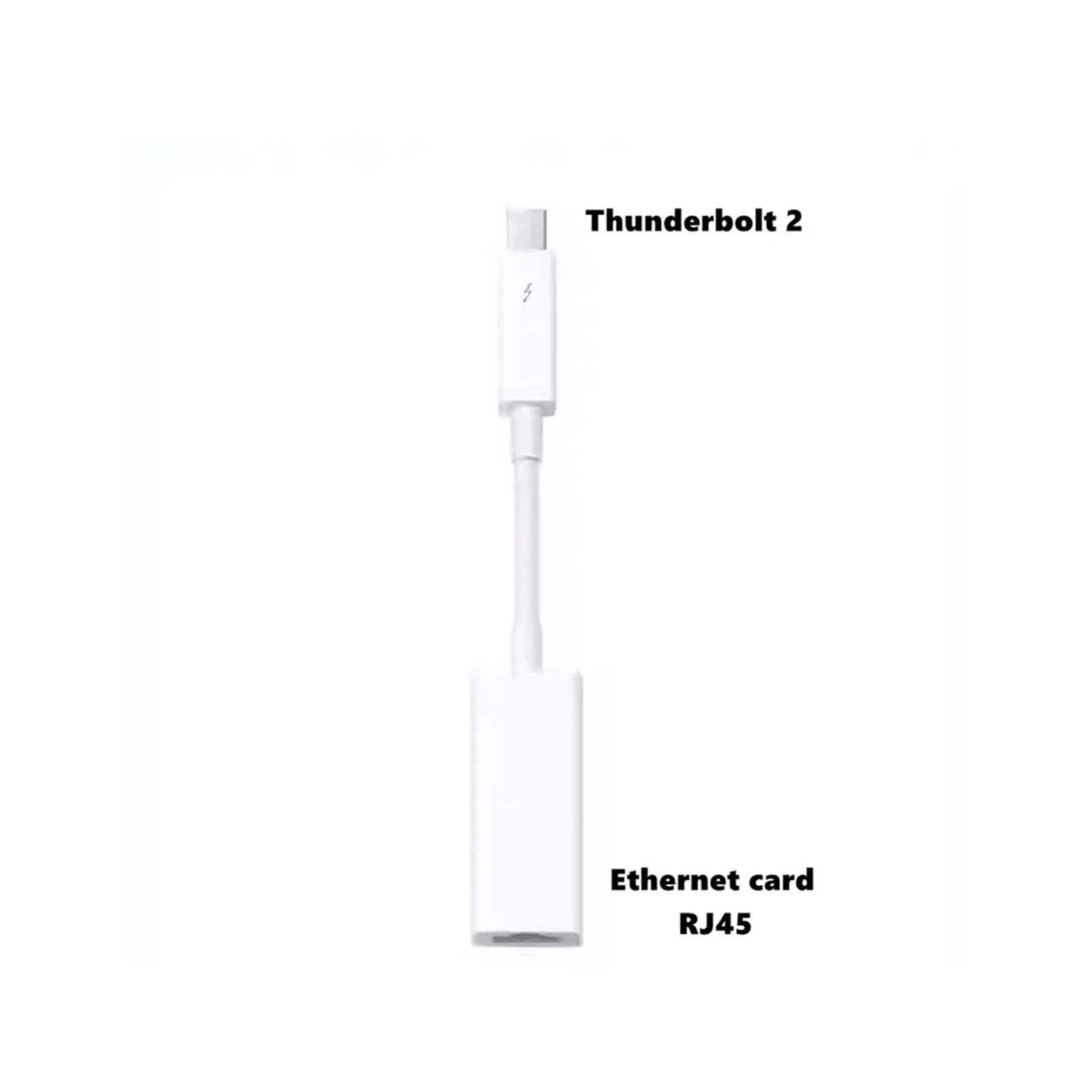 Compatibile con Thunderbolt 2 3, adattatore RJ45 Fire 1394B FireWire 800 adatto for computer Mac dotati di porta(RJ45)