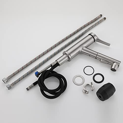 Robinet de salle de bain extractible MOCHAMIK résistant pour un nettoyage facile