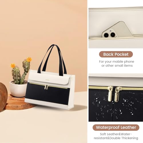 LOVEVOOK leather tote bag – image 6