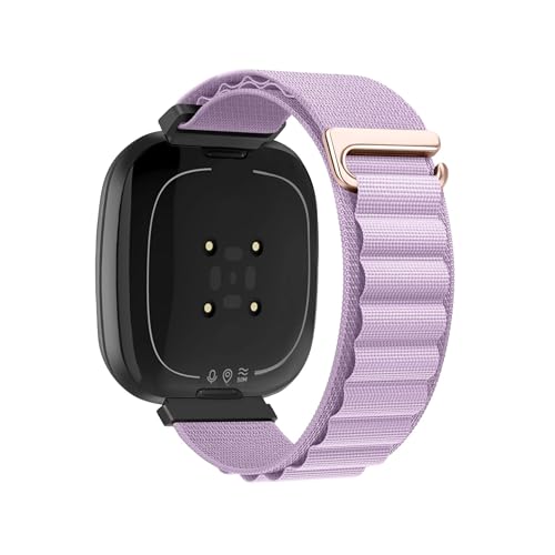 iCO\XgohɓKFitbit Versa 4/3 Sense 2/1p(Lavender purple,For Fitbit Versa 3)