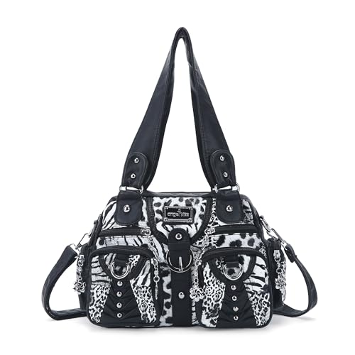 Image of Angel Kiss Small Purse Handbag for Women Crossbody and Shoulder Bags Multipocket Soft Hobo Purses