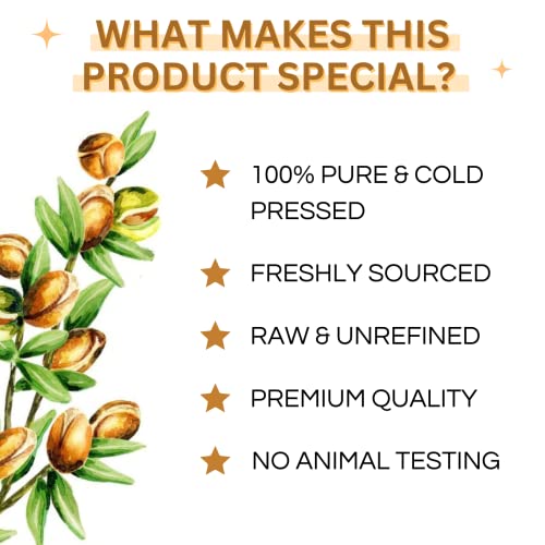 Image of Argan oil and Rosemary oil Combo For Promoting Hair Growth, Deeply Nourish and Hydrate Scalp 100% Pure & Natural (30 Ml+15 Ml) Pack of 2