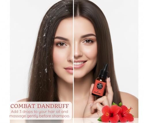 Image of Earth N Pure Hibiscus Oil (Gudhal Oil) Natural and Therapeutic Grade - 250 ml