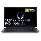 Alienware X17 R2 VR Ready Gaming Laptop - 17.3-inch FHD 360Hz 1ms Display, Core i7-12700H, 16GB RAM, 1TB SSD, NVIDIA GeForce RTX 3070Ti 8GB GDDR6, Bluetooth, Wi-Fi 6, USB-C, Windows 11 Home - White