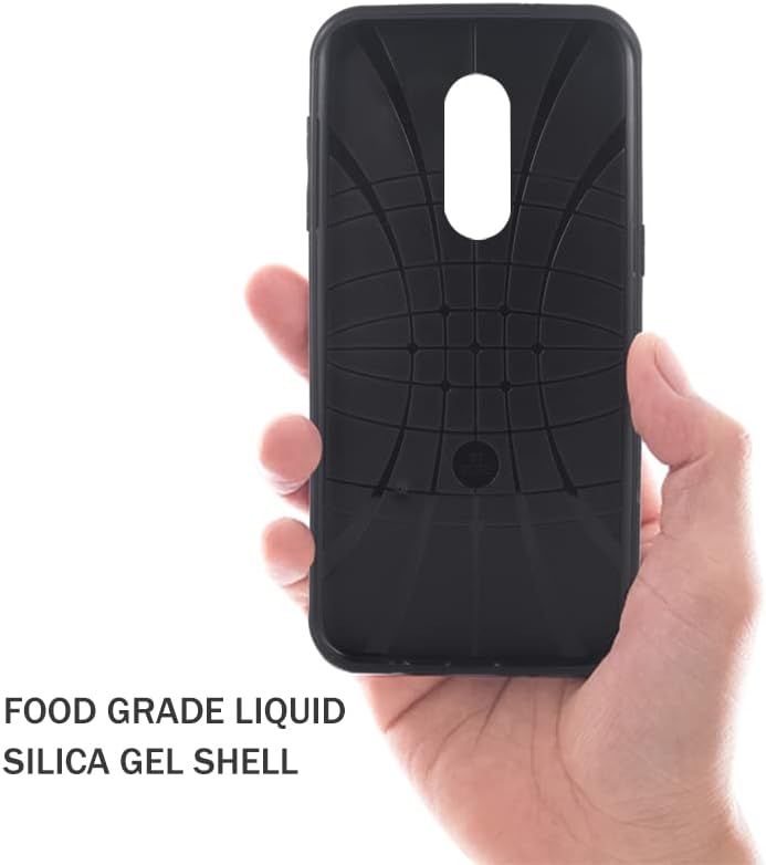 Miniatura 5 de ELISORLI Funda compatible con Xiaomi Redmi 5 Plus, resistente y delgada, accesorios de celda delgada, ajuste antideslizante, goma TPU para teléfono