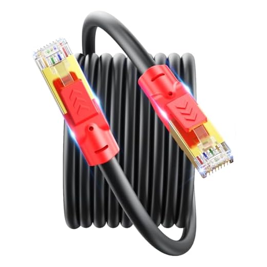 SNANSHI Cat 8 Ethernet Cable 10ft - 40Gbps 2000MHz High Speed Shielded LAN Cable for Gaming, PS5, Xbox, 4K TVs, Modem, Router and More