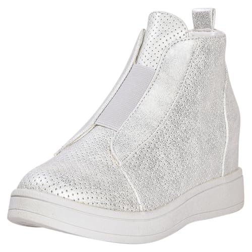 Little/Big Girl's Gracey Sneakers White Wedge Shoes