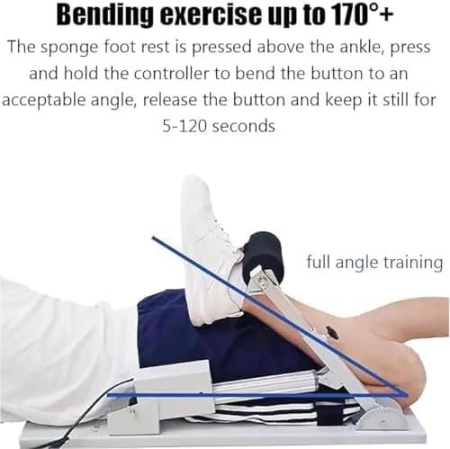 Ejercitador de rodilla con control remoto para flexión y extensión miniatura 4