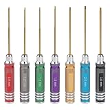 Conçu pour la précision : conçus spécifiquement pour les modèles RC, ces tournevis facilitent le retrait sans effort des vis à six pans creux, performance fiable dans chaque tâche.