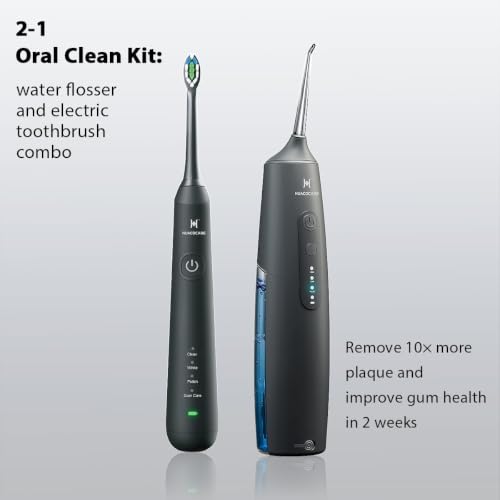 Image of Portable Oral Irrigator Water Flosser for Teeth Cleaning, Rechargeable Cordless Dental Flosser with 3 Cleaning Modes, 220ML Water Tank, Waterproof USB Charging Oral Care Device for Adults & Kids (Multii)