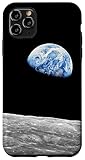 montre apollo 11 1969 Installation facile Photo de l\'orbite Lunaire d\'Apollo 8 Earthrise Moon Coque pour iPhone 11 Pro Max