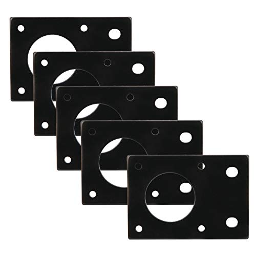 5pcs 42mm Stepper Motor Mounting Plate for 3D Printer Aluminum Fixed Bracket Compatible with 2020 2040 Frame